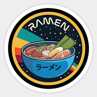 Ramen Space Delivery Sticker